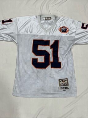 Chicago Bears Dick Butkus #51 Jersey Jeff Hamilton Players of Century - 50 Large